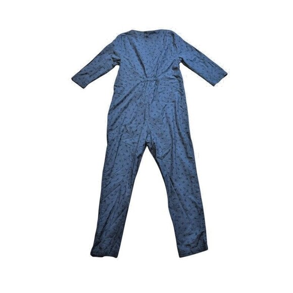 The Nines by HATCH Maternity Size Small AOP Jumpsuit Long Sleeves Relaxed Fit - Picture 3 of 8